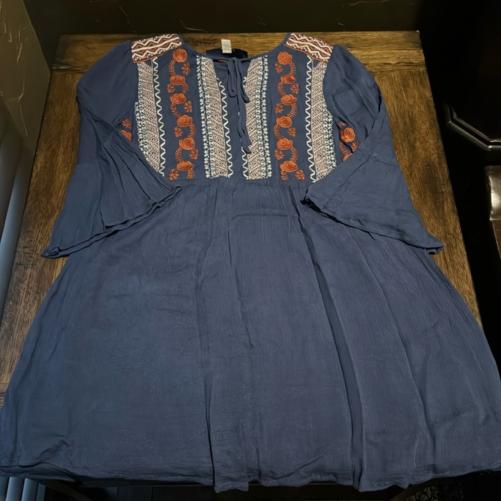 Blue Rain (from Francesca’s) dress. Women’s small.